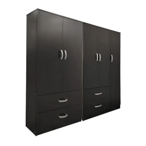 Ντουλάπα Πεντάφυλλη Athos Wenge 170X42X180Εκ