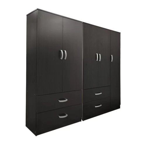Ντουλάπα Πεντάφυλλη Athos Wenge 170X42X180Εκ