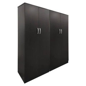 Ντουλάπα Τετράφυλλη Athos Ι Wenge 160X42X180Εκ