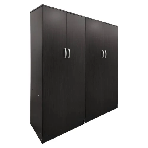 Ντουλάπα Τετράφυλλη Athos Ι Wenge 160X42X180Εκ
