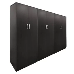 Ντουλάπα Εξάφυλλη Athos Wenge 240X42X180Εκ