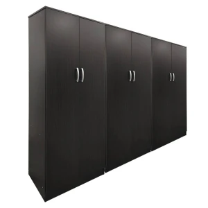 Ντουλάπα Εξάφυλλη Athos Wenge 240X42X180Εκ