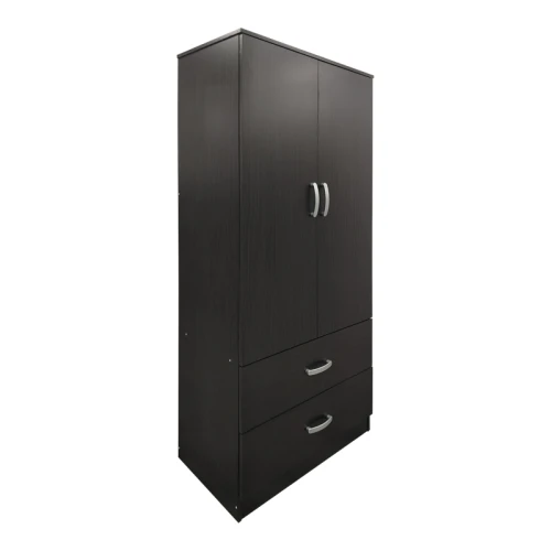 Ντουλάπα Εξάφυλλη Με Πατάρι Athos I Wenge 240X42X240Εκ
