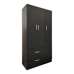 Ντουλάπα Πεντάφυλλη Με Πατάρι Athos I Wenge 170X42X240Εκ
