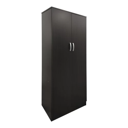 Ντουλάπα Τετράφυλλη Με Πατάρι Athos Ι Wenge 160X42X240Εκ