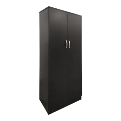Ντουλάπα Εξάφυλλη Με Πατάρι Athos Ιι Wenge 240X42X240Εκ