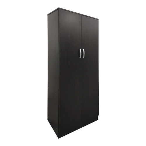 Ντουλάπα Εξάφυλλη Με Πατάρι Athos Ιι Wenge 240X42X240Εκ