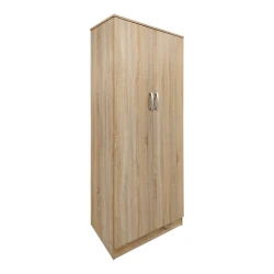 Ντουλάπα Εξάφυλλη Με Πατάρι Athos Ιι Sonoma 240X42X240Εκ