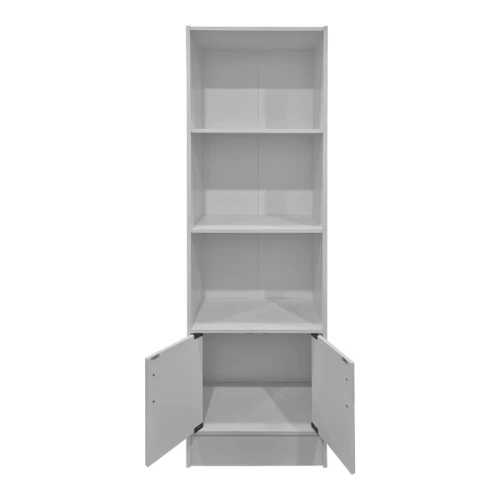 Βιβλιοθήκη Tekaro Λευκό 57X33X180Εκ