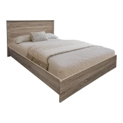 Σετ Κρεβατοκάμαρας Athos Sonoma Με Κρεβάτι 140X200Εκ Σετ 3Τεμ