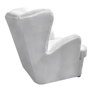 Πολυθρόνα Regalo Βελούδο Σε Λευκή Απόχρωση 75X88X85Εκ