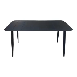 Τραπέζι Vista Αλουμίνιο Σε Μαύρη Απόχρωση 150X80X72Εκ