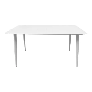 Τραπέζι Vista Αλουμίνιο Σε Λευκη Απόχρωση 150X80X72Εκ