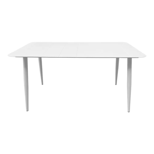 Τραπέζι Vista Αλουμίνιο Σε Λευκη Απόχρωση 150X80X72Εκ