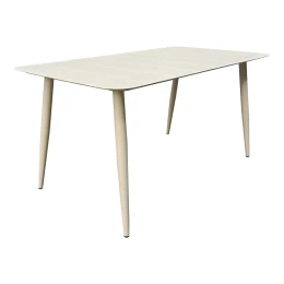 Τραπέζι Vista Σαμπανί Αλουμίνιο 150X80X72Εκ