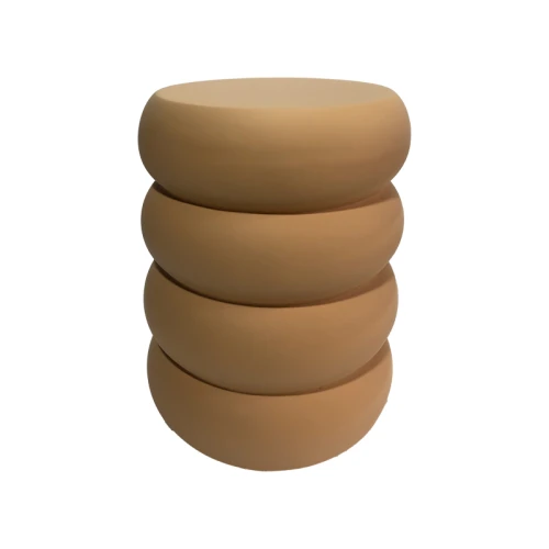 Βοηθητικό Τραπέζι Venezia Mgo  Terracotta Φ35X46Εκ