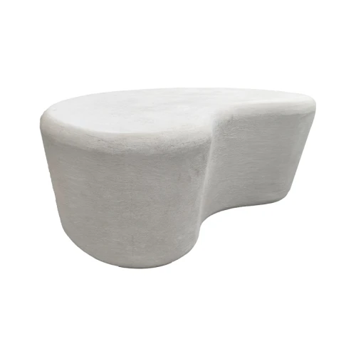 Τραπέζι Σαλονιού Fedris Mdf Λευκό 80X70X34Εκ