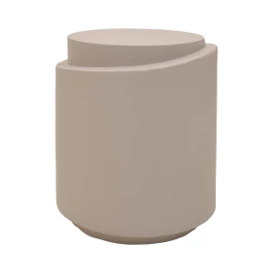 Βοηθητικό Τραπέζι Fortox Mgo Cappuccino Φ40X49.5Εκ