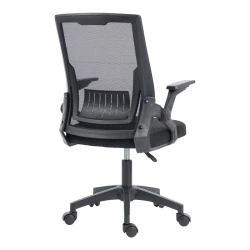 Καρέκλα Γραφείου Εργασίας Penza Mesh Χρώμα Μαύρο 48X58X92-102Εκ