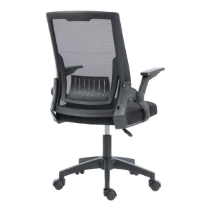 Καρέκλα Γραφείου Εργασίας Penza Mesh Χρώμα Μαύρο 48X58X92-102Εκ