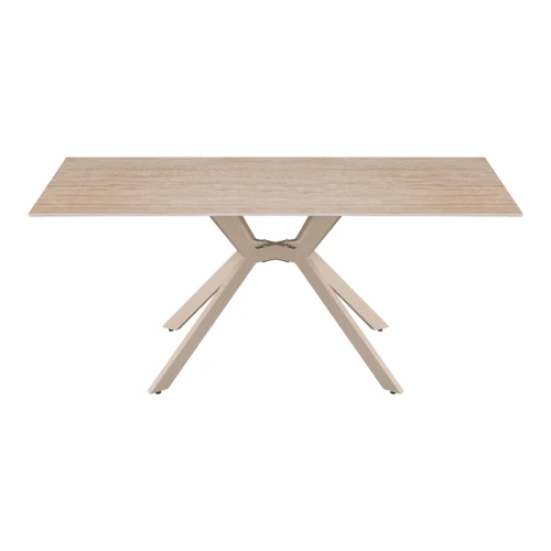 Τραπέζι Olven Sintered Stone Σε Όψη Τραβερτίνας 180X90X75Εκ