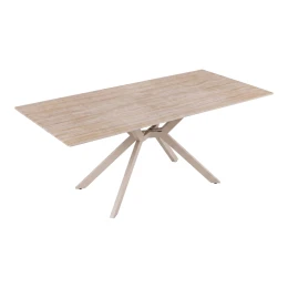 Τραπέζι Olven Sintered Stone Σε Όψη Τραβερτίνας 180X90X75Εκ