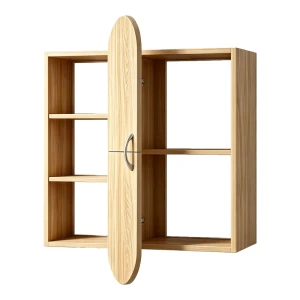 Ραφιέρα Τοίχου Jonna Sonoma Mdf 60X10X80Εκ