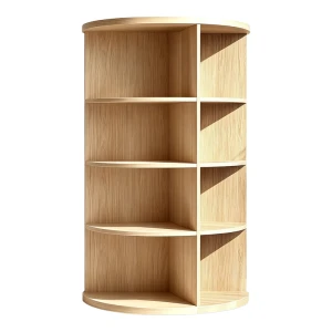 Γωνιακή Ραφιέρα Benzal Sonoma Mdf 80X30X120Εκ