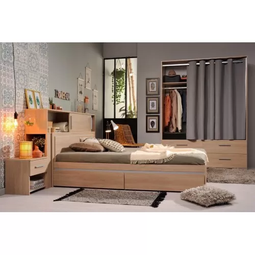 Συρτάρι Κρεβατιού Railly από Μοριοσανίδα  190 x  51  x  20 εκ.