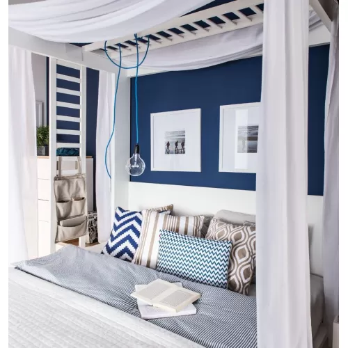 Οριζόντια Σκάλα Κρεβατιού 4 You-Λευκό από Μοριοσανίδα  167 x  25.5  x  4.5 εκ.