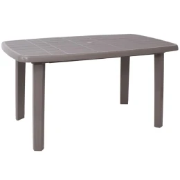 Sorrento Τραπέζι Oval Dining Κήπου - Βεράντας, Pp Απόχρωση Tortora 140x80x74cm oval