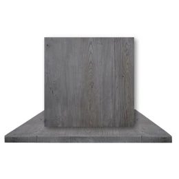 Resin Επιφάνεια Τραπεζιού, Απόχρωση Cement, Εσωτερικού Χώρου 70x70cm/30mm