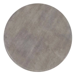 Contract Sliq Normal Επιφάνεια Τραπεζιού Τ.werzalit, Απόχρωση Cement Φ60cm/16mm