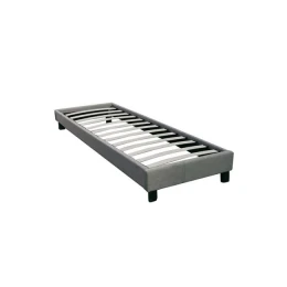 Υποστρωμα Wilton K/D Ύφασμα Γκρι 97x211x29 (Στρώμα 90x200)cm