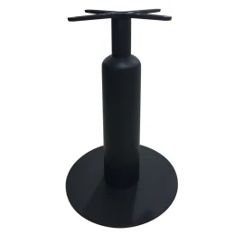 Toby Βάση Τραπεζιού Μέταλλο Βαφή Μαύρο Φ50cm H.72cm