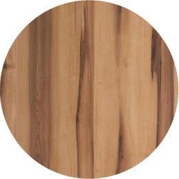 Hpl (High Pressure Laminated) Επιφάνεια Τραπεζιού Απόχρωση Rosewood, Uv Φ70cm/12mm