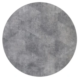 Hpl (High Pressure Laminated) Επιφάνεια Τραπεζιού Απόχρωση Cement, Uv Φ70cm/12mm