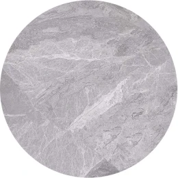 Επιφάνεια Μάρμαρο Sintered Stone, Απόχρωση Grey Marble (Mdf Για Στήριξη Βάσης) Φ60cm/11mm