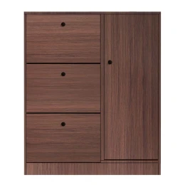 Παπουτσοθήκη Απόχρωση Καρυδί 100x24x112cm