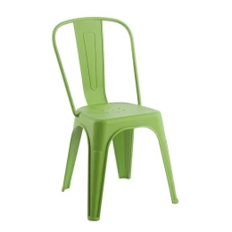Relix Pp Καρέκλα Στοιβαζόμενη, Pp Απόχρωση Lime 47x47x86cm
