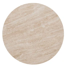 Επιφάνεια Μάρμαρο Sintered Stone, Απόχρωση Travertine Marble (Mdf Για Στήριξη Βάσης) Φ60cm/11mm