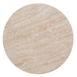 Επιφάνεια Μάρμαρο Sintered Stone, Απόχρωση Travertine Marble (Mdf Για Στήριξη Βάσης) Φ70cm/11mm