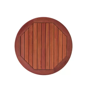 Banner Επιφάνεια Τραπεζιού Ξύλο Acacia Φ70cm/17mm