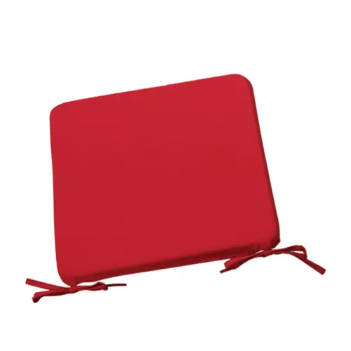 Chair Μαξιλάρι Καθίσματος Κόκκινο 42x42x3cm