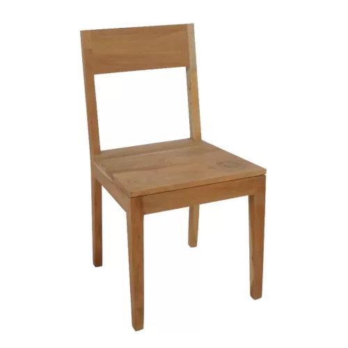 Vihar Καρέκλα Ξύλο Ακακία Φυσικό 45x49x86cm