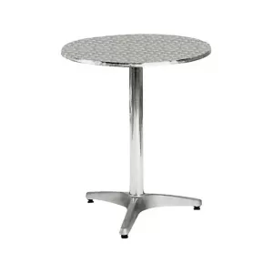 Palma Τραπέζι Στρογγυλό Αλουμινίου Φ60cm H.70cm