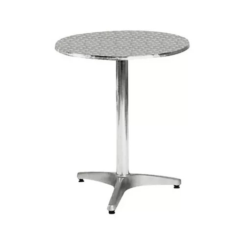 Palma Τραπέζι Στρογγυλό Αλουμινίου Φ60cm H.70cm