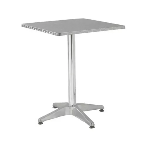 Palma Τραπέζι Τετράγωνο Αλουμινίου 60x60 H.70cm