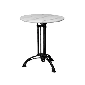 Eko Τραπέζι Τρίνυχο Μαντέμι, Μάρμαρο Φ60  H.74cm