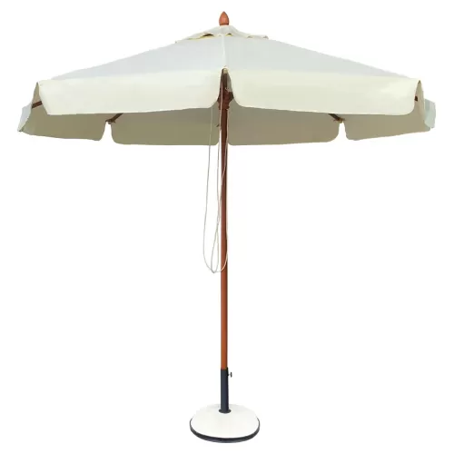 Soleil Ομπρέλα Ξύλο Kempass Φ300cm